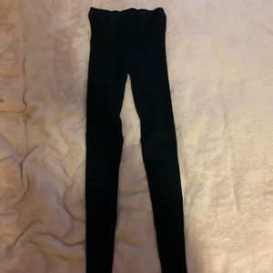 Ribbed legging